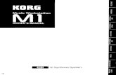 Korg M1 M1R owner's Manual - polynominal.com · 2017. 12. 13. · Title: Korg M1 M1R owner's Manual Author: Korg Keywords: Welcome to the M1 M1R world! The AI synthesis system of