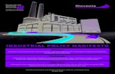 INDUSTRIAL POLICY MANIFESTO - GZS · 2015. 10. 23. · INDUSTRIAL POLICY MANIFESTO 5.0 Mission: Intensive involvement of the most competent industrial stakeholders with regard to