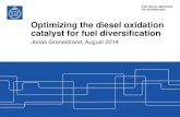 Optimizing the diesel oxidation catalyst for fuel diversificationweb.abo.fi/projekt/poke/Saarenmaa/Optimizing the diesel...Barresi, A.A. and G. Baldi, Deep Catalytic Oxidation of Aromatic