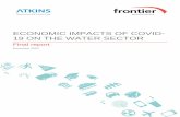 ECONOMIC IMPACTS OF COVID- 19 ON THE WATER SECTOR · 2020. 12. 16. · Final report December 2020 . Annabelle Ong Emily Nielsen annabelle.ong@frontier-economics.com emily.nielsen@frontier-economics.com