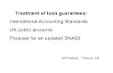 International Accounting Standards UK public accounts ......UK public accounts Proposal for an updated SNA93 Jeff Golland, Treasury, UK International Accounting Standards Relevant
