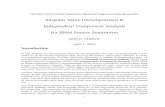 Singular Value Decomposition & Independent Component …gari/teaching/6.222j/ICASVDnotes.pdf · 2005. 4. 1. · Singular Value Decomposition & Independent Component Analysis for Blind