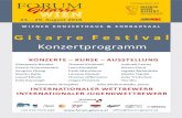 G i t a r r e F e s t i v a l · 2018. 8. 22. · joHAnn KASPAr MertZ Fantaisie hongroise op. 65 (1806-1856) ... 1 Konzert in GuITARFESTIVAL J. K. MERTz, Bratislava / Slovakei 1 Konzert