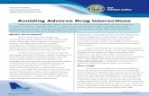Avoiding Adverse Drug Interactions...Avoiding Adverse Drug Interactions Impairment from medication, particularly over the counter (OT) medication, has been cited in a ... learn more