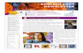 ENGLISH DEPT NEWSLETTER - University of San Diegocatcher.sandiego.edu/items/cas/engl_dept_newsletter_10...2015/10/28  · The USD Department of English invites you to attend the inaugural