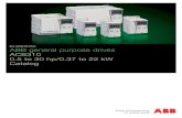 ABB general purpose drives - ACS310, 0.5 to 30 hp/0.37 to ......0.5 to 30 hp/0.37 to 22 kW Catalog Low voltage AC drives. 2 ABB general purpose drives ACS310 | Catalog Selecting and