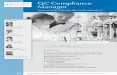 QC Compliance Managerdownload.gmp-compliance.org/daten/seminarpdf/ECA-QC... · 2020. 1. 27. · Specifications, SOPs, Test Procedures ... Guidances (EMA and FDA) ICH Guidelines WHO