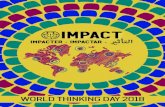 WORLD THINKING DAY 2018 - WordPress.com · 2018. 2. 8. · 3 WELCOME TO WORLD THINKING DAY 2018! For the past two years, World Thinking Day (WTD) celebrations have focused on the