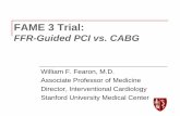 FAME 3 Trial · 2015. 1. 29. · Functional SYNTAX Score Without FFR Reclassifies > 30% of Cases . Nam CW, et al. J Am Coll Cardiol 2011;58:1211-8 Functional SYNTAX Score Without