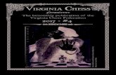 VIRGINIA CHESSvachess.org/news/2017-4.pdf · by Anand Dommalapati Chess Players preferred to play chess rather than visit the cherry blossoms in Washington, DC over Memorial Day weekend