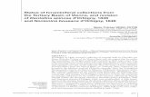 Status of foraminiferal collections from the Tertiary ... · pour laquelle le statut des diﬀ érentes collections concernant les foraminifères du Bassin de Vienne est sujet à