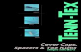 Cover Caps, Spacers & Toe Kicks - Tenn-Tex Plastics · 2019. 12. 4. · 32 lbs 650 11,700 T-312 T-420 T-420-01 T-420-02 White Tan Black Toe Kicks T-421 4” Overlay Toe Kick, Rounded