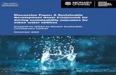 Discussion Paper: A Sustainable Development Goals ...€¦ · 3.2 Water utility sustainability outcomes and links to SDG targets ... through new business and collaborative opportunities