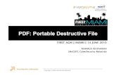 PDF: Portable Destructive File · 2010. 7. 30. · %PDF-1.1 1 0 obj > endobj …. 5 0 obj >