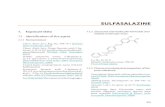 SULFASALAZINE€¦ · 1.1.3 Chemical and physical properties of the pure substance Description: Brownish-yellow, odourless crys - tals ( O’Neil, 2001 ; European Pharmacopoeia, 2008).