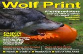 Wolf Printukwct.org.uk/wp/issue53.pdf · 2014. 11. 19. · £5,000 CanOvis Project, France (see page 16) £2,000 EnviroCare Welfare Society, India (see page 18) £4,000 Chisty Les