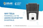 Why Tesla Powerwall 2 is The Leading Solar Battery in Australia