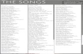 just a small sample of our THE SONGS · 2020. 5. 21. · Sorrento Moon - Tina Arena Together Again - Janet Jackson Treasure - Bruno Mars Waterfalls - TLC What's Up ? - 4 Non Blondes