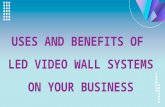 Uses and Benefits of Video Wall Systems