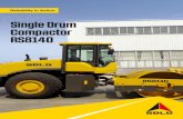 Single Drum Compactor RS8140 - Products - SDLG...SDLG single drum soil compactors are reliable, efficient and flexible for even the toughest jobs. z The new cab design offers an A/C