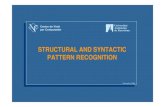 STRUCTURAL AND SYNTACTIC PATTERN RECOGNITIONernest/slides/recestr0607.pdfStructural Pattern Recognition 2006/07 z The same structure is used to represent models and unknown patterns.