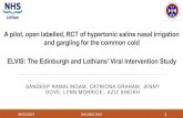 Hypertonic Saline Nasal Irrigation and Gargling for the ...A Controlled Trial of Long-Term Inhaled Hypertonic Saline in Patients with Cystic Fibrosis. N Engl J Med 2006;354:229-40.