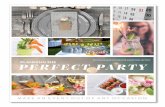 PLANNING THE PERFECT PARTY · 2017. 10. 2. · SARASOTA CATERING COMPANY started in 2005 as a full-service catering company providing food, serving staff and rentals for your party