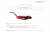 USER MANUAL and PARTS LIST MULTI MOVER XL75 pedestrian operated electric tow tug · 2020. 3. 24. · MULTI-MOVER XL75 1. USER MANUAL and PARTS LIST . MULTI MOVER XL75 . pedestrian