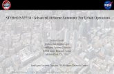 STEReO/SAFE50 : Advanced Airborne Autonomy For Urban ......2020/02/12  · STEReO/SAFE50 : Advanced Airborne Autonomy For Urban Operations Joshua Baculi joshua.e.baculi@nasa.gov Intelligent