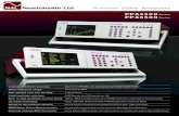 Precision Power Analyzers...Precision Power Analyzers PPA4500 Series PPA5500 Series Leading wideband accuracy Basic 0.01%(PPA5500) with class leading high frequency performance Wide