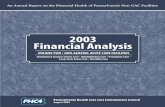 Financial Analysis 2003 Vol 2 - PHC4 | Pennsylvania Health Care … · 2004. 9. 1. · 2 • 2003 Financial Analysis, Volume Two • PHC4 2003 Financial Analysis, Volume Two • PHC4