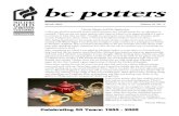 POTTERS GUILD March 2005 Volume 41 No. 3 of BRITISH ...bcpotters.com/newsletters/2005_3_marPGBCNewsletter.pdf4 Potters Guild of British Columbia Newsletter March 2005 Book Review -