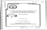 i ' PD TPDC *I - DTIC/ FIELD GRO 1 SUBTraining Equipment, Inventory, MPT, ... Office of the Secretary of Defense (OSD) to establish Manpower, Personnel, Training and Safety (MPTS)