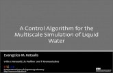 A Control Algorithm for the Multiscale Simulation of Liquid …...A continuum and molecular dynamics hybrid method for micro- and nano-fluid flow. J. Fluid Mech., 500:55-64, 2004.