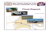 San Carlos Apache Tribe Transit Feasibility Study - Final Reportapps.azdot.gov/ADOTLibrary/Multimodal_Planning_Division/...This Feasibility study assessed the specific transit needs