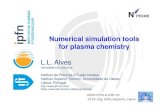 Numerical simulation tools for plasma chemistry · 2019. 7. 28. · XXXIV ICPIG & ICRP-10, 14-19 July2019, Sapporo, Japan L.L. Alves / N-PRiME 10 Global models solve the spatial-average