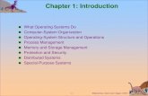 Chapter 1: Introductioncse.snu.ac.kr/scsc/sites/default/files/운영체제의... · 2018. 8. 17. · Operating System Concepts 1.4 Silberschatz, Galvin and Gagne 2010 Computer System