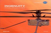 Space Administration INGENUITY · 2021. 1. 21. · News, updates, and other information about the Ingenuity Mars Helicopter will be available at nasa.gov/mars and the Ingenuity website.