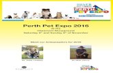 Perth Pet Expo 2016 - Expo_11_2016.pdf In conjunction with our National Partners Perth Pet Expo 2016
