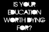 Is your education worth dying for? - WordPress.comworth dying for? Who is this? Malala Yousafzai A Pakistani school girl An education activist A BBC blogger Time magazine’s person