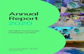 Annual Report 2020 · 2020. 10. 26. · Community Bank • Mt Eliza 102 Mt Eliza Way, Mt Eliza VIC 3930 Phone: 9787 1224 Email: mtelizamailbox@bendigoadelaide.com.au Web: benidgobank.com.au/mt-eliza