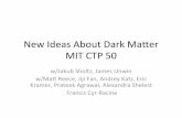 New Ideas About Dark Maer MIT CTP 50web.mit.edu/~csuggs/www/ctp50slides/randall.pdf• Relave importance velocity anistropy versus that in potenUal? – Substructure, dark maer streams,