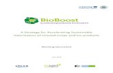 A Strategy for Accelerating Sustainable Valorisation of ......2 BioBoost – A Strategy for Accelerating Sustainable Valorisation of Unused Crops and Co-products Authors Lydia Smith
