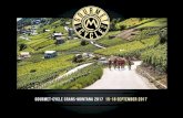 Gourmet-Cycle Crans-Montana 2017 15-18 SEPTEMBER 2017...Cycle back to Crans Montana Or Take Verticalp train down from Emosson and minivan transfer to Crans-Montana Aperitif & dinner