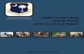 South Carolina Wing Civil Air Patrol 2018 Fiscal Year Report · 2020. 10. 12. · Colonel Bruce Heinlein Middle East Region Commander, Civil Air Patrol Colonel Lee Safley, South Carolina