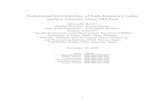 Variational interpolation of high-frequency radar surface ... · Variational interpolation of high-frequency radar surface currents using DIVAnd Alexander Barth1, Charles Troupin1,