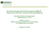 Nuclear Energy University Programs (NEUP) Fiscal Year (FY ......Degradation of SiC/SiC Composites • An understanding of failure mechanisms for SiC/SiC composite construction materials