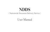 NDDS （Nationwide Document Delivery Service） User Manual ... User... · NDDS （Nationwide Document Delivery Service） ... Link of Document Service via STPI for the public . Login