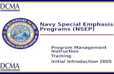 Navy Special Emphasis Programs (NSEP)€¦ · respective NSEP customer representatives, and to ensure overall implementation and consistency with established policies, responsibilities,