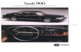 Saab 900 SAAB 900TURBO COMMEMORATIVE EDITION O 1993 900_19… · Saab's original revolutionary 900 Turbo, the 1993 Commemorative Edition is available from a limited production run